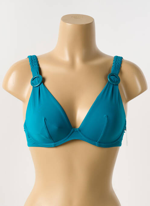 Haut de maillot de bain bleu AUBADE pour femme