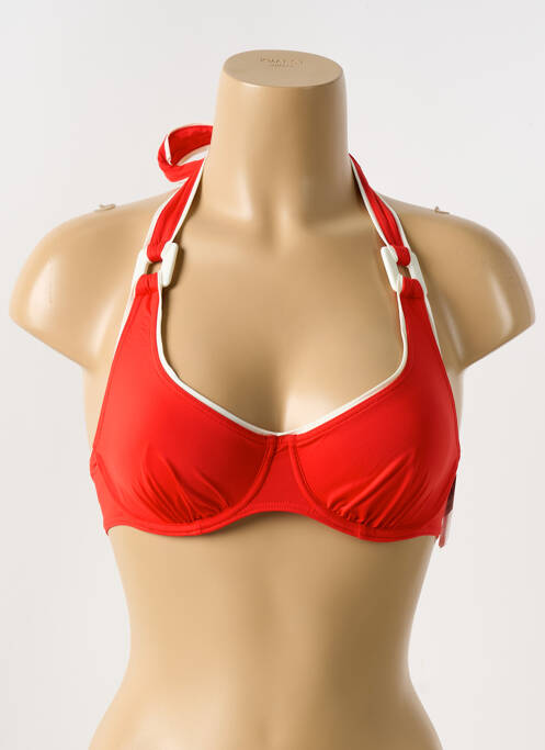 Haut de maillot de bain rouge AUBADE pour femme