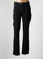 Jeans coupe slim noir AGATHE & LOUISE pour femme seconde vue