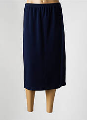 Jupe mi-longue bleu GRIFFON pour femme seconde vue