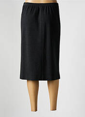 Jupe mi-longue gris GEVANA pour femme seconde vue