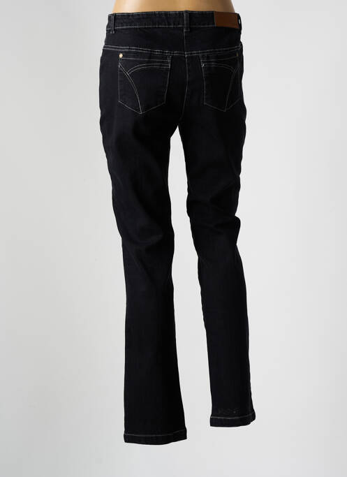Jeans coupe slim stretch taille normale noir AGATHE & LOUISE femme