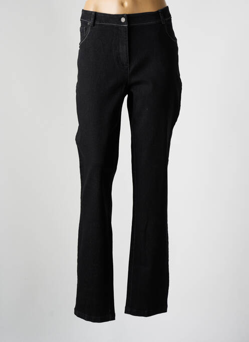 Jeans coupe slim noir AGATHE & LOUISE pour femme