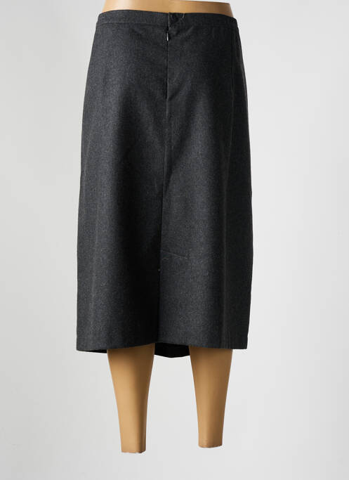 Jupe mi-longue gris JEAN GABRIEL pour femme