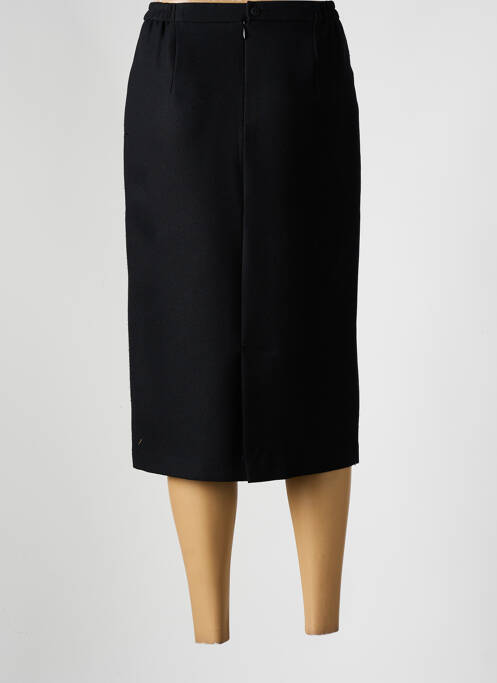 Jupe mi-longue noir JEAN GABRIEL pour femme