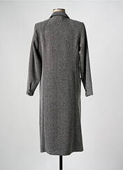 Robe mi-longue gris GEVANA pour femme seconde vue