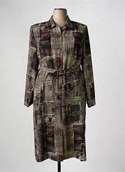 Robe mi-longue gris GEVANA pour femme seconde vue