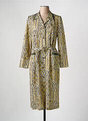 Robe mi-longue jaune GEVANA pour femme seconde vue