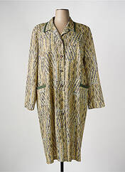 Robe mi-longue jaune GEVANA pour femme seconde vue