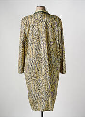 Robe mi-longue jaune GEVANA pour femme seconde vue