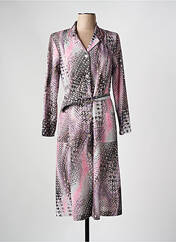 Robe mi-longue rose GEVANA pour femme seconde vue