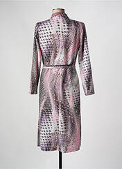 Robe mi-longue rose GEVANA pour femme seconde vue