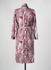 Robe mi-longue rouge GEVANA pour femme seconde vue