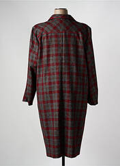 Robe mi-longue rouge GEVANA pour femme seconde vue