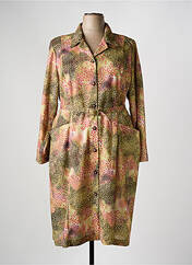 Robe mi-longue vert GEVANA pour femme seconde vue