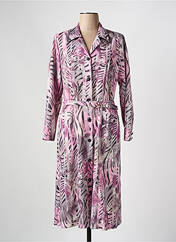 Robe mi-longue violet GEVANA pour femme seconde vue