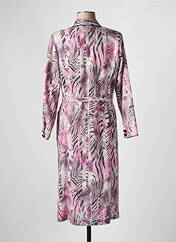 Robe mi-longue violet GEVANA pour femme seconde vue