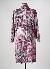 Robe mi-longue violet GEVANA pour femme seconde vue