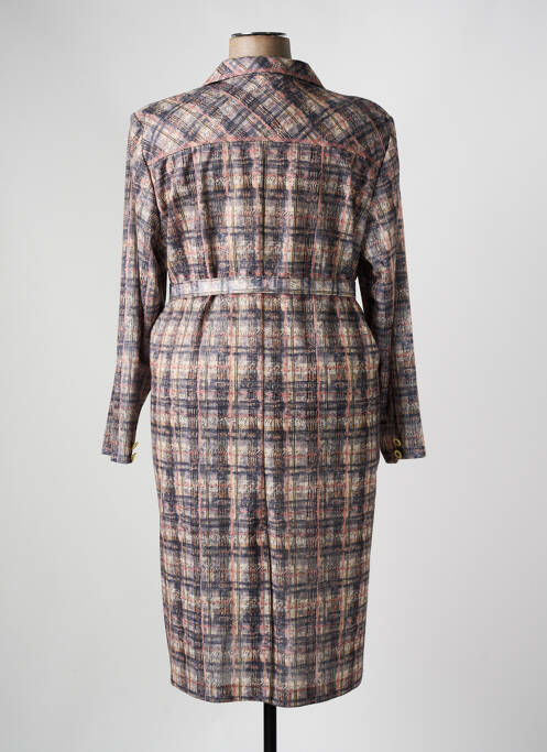 Robe mi-longue beige GEVANA pour femme