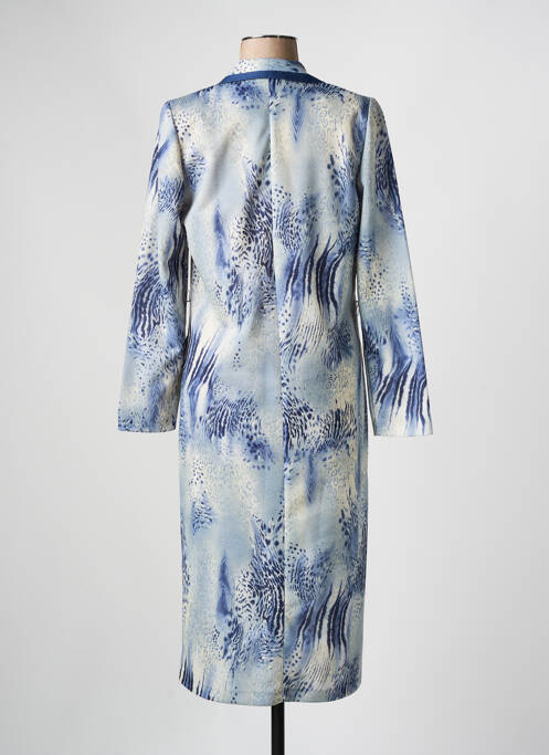 Robe mi-longue bleu GEVANA pour femme