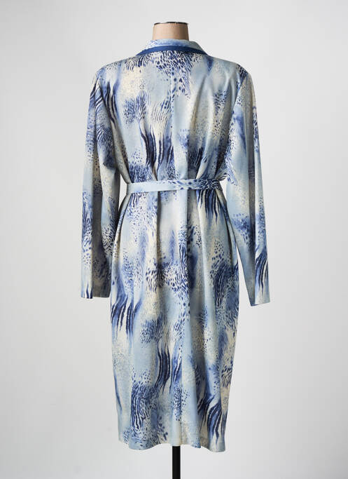 Robe mi-longue bleu GEVANA pour femme