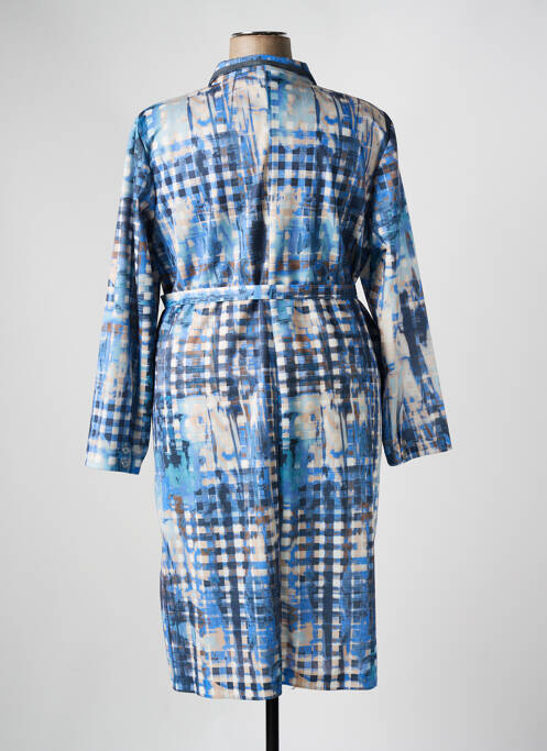 Robe mi-longue bleu GEVANA pour femme