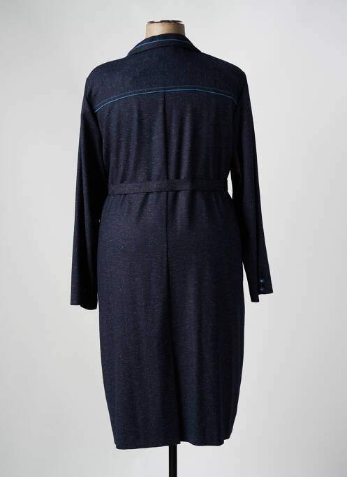 Robe mi-longue bleu GEVANA pour femme