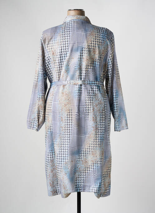 Robe mi-longue bleu GEVANA pour femme