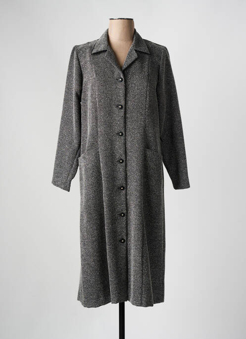 Robe mi-longue gris GEVANA pour femme