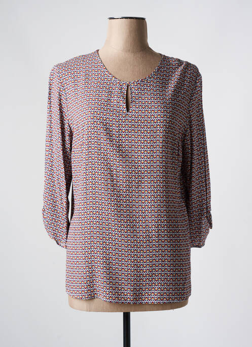 Blouse bleu GEVANA femme