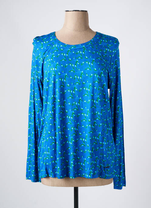 Top bleu AGATHE & LOUISE pour femme