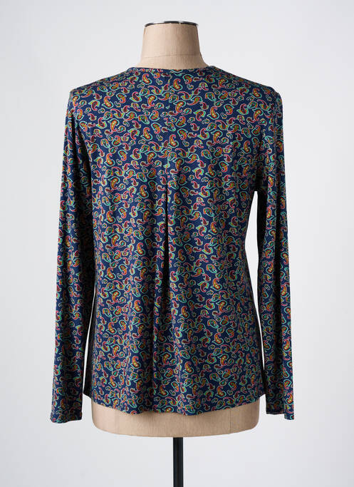 Top bleu GEVANA pour femme