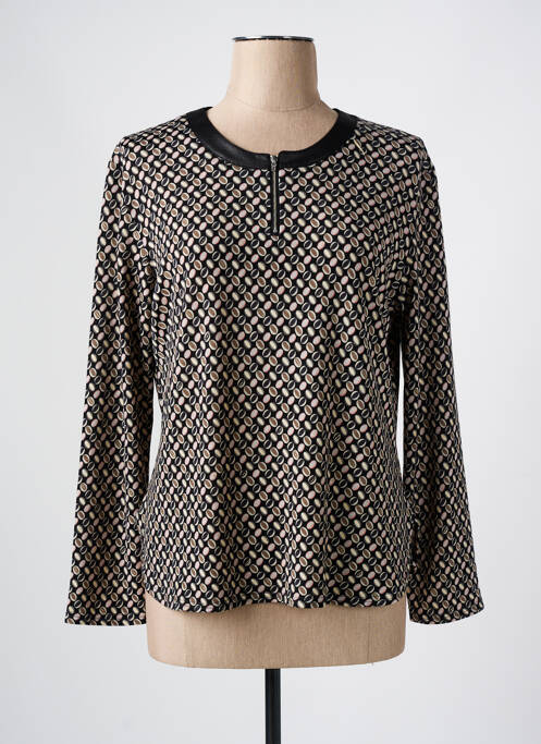 Top noir GEVANA pour femme