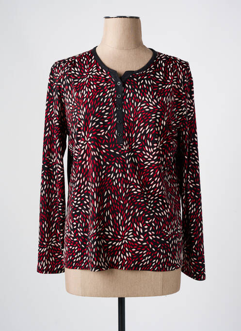 Top rouge GEVANA pour femme