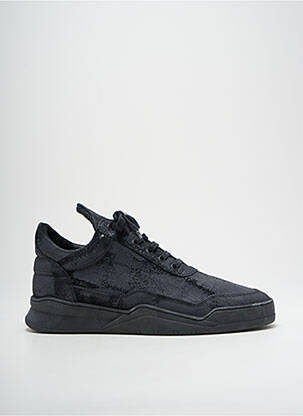 Baskets bout rond bout rond noir FILLING PIECES homme