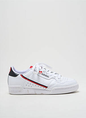 Baskets fermeture lacets bout rond blanc ADIDAS garcon