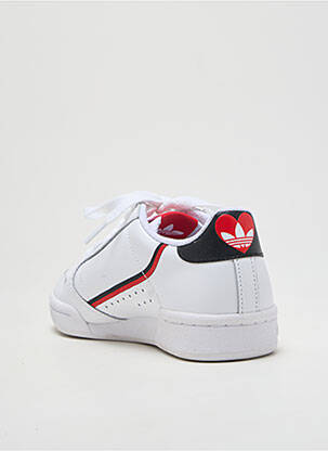 Baskets fermeture lacets bout rond blanc ADIDAS garcon