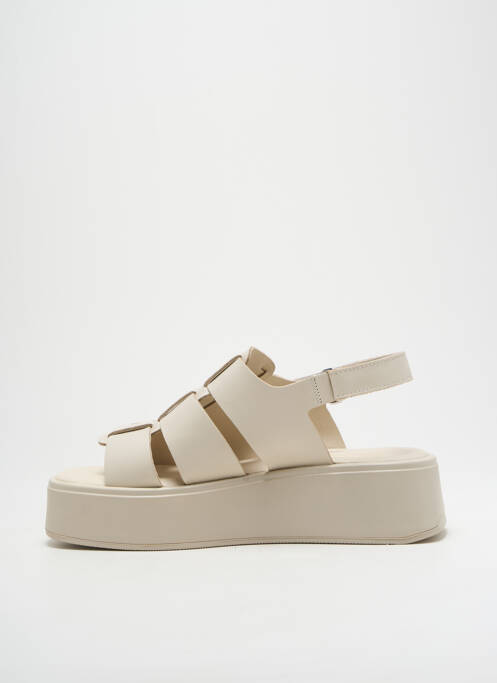 Sandales/Nu pieds beige VAGABOND pour femme