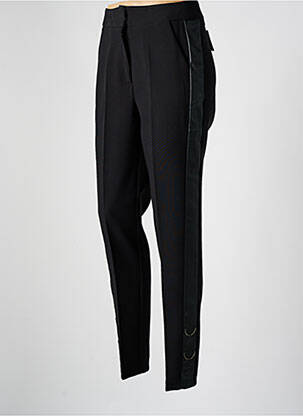 Pantalon slim stretch taille normale noir GREGORY PAT femme