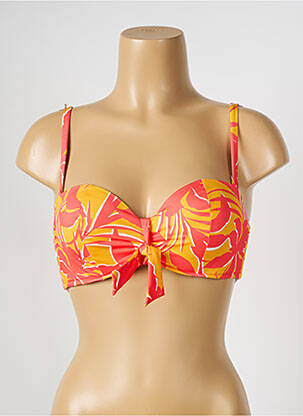 Haut de maillot de bain haut soutien-gorge moulé haut soutien-gorge moulé orange SIMONE PERELE femme