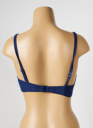 Haut de maillot de bain stretch haut soutien-gorge moulé bleu SIMONE PERELE femme