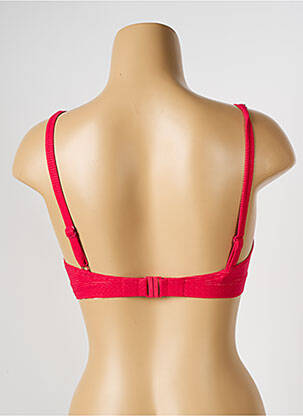 Haut de maillot de bain stretch haut soutien-gorge emboitant rose SIMONE PERELE femme
