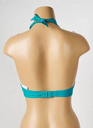 Haut de maillot de bain stretch haut triangles vert SIMONE PERELE femme