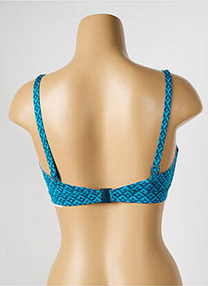 Haut de maillot de bain stretch haut bandeau bleu SIMONE PERELE femme