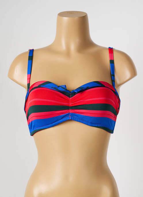 Haut de maillot de bain rouge SIMONE PERELE femme