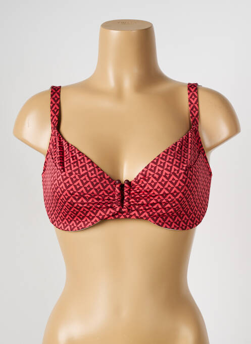 Haut de maillot de bain rouge SIMONE PERELE pour femme