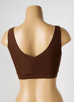 Soutien-gorge sans armature brassieres marron CHANTELLE femme