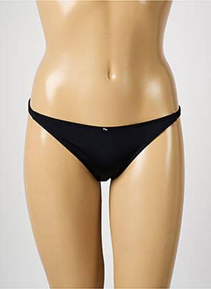 Bas de maillot de bain effet matière satinée culotte noir AUBADE femme