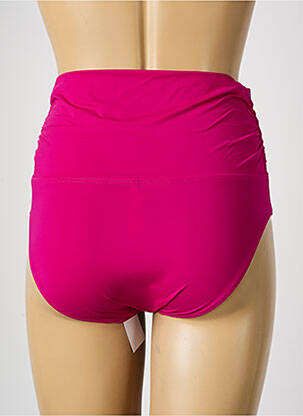 Bas de maillot de bain effet matière satinée culotte violet AUBADE femme