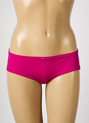 Bas de maillot de bain tissage satiné culotte violet AUBADE femme